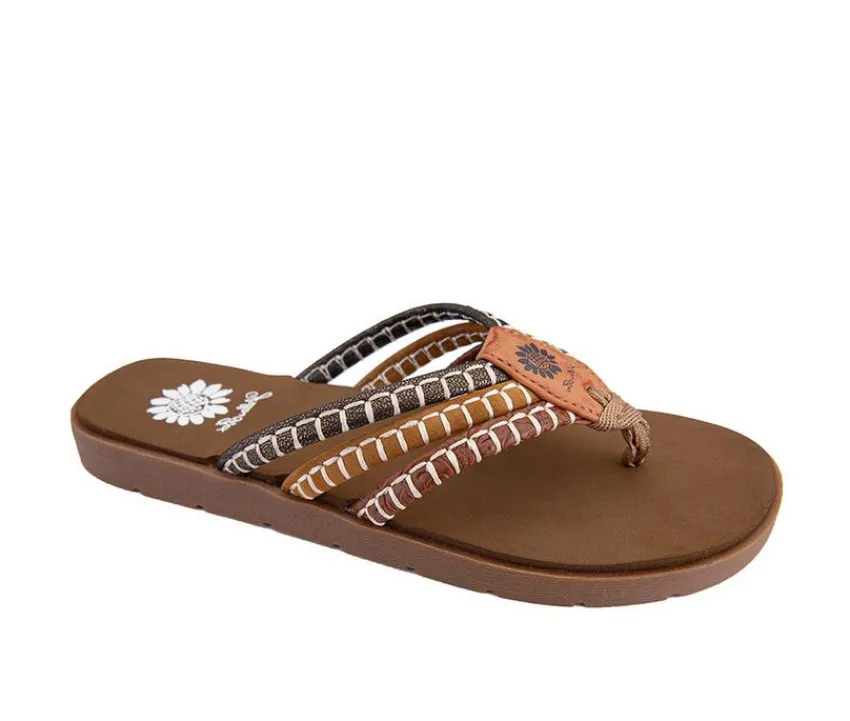 Women's Fitzen Flip-Flops|Yellow Box Best
