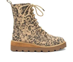 Women's Inez Combat Booties|Yellow Box Hot