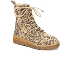 Women's Inez Combat Booties|Yellow Box Hot