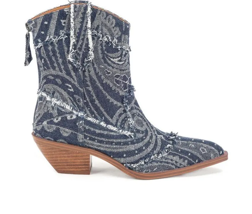 Women's Lavinia Western Boots|Yellow Box