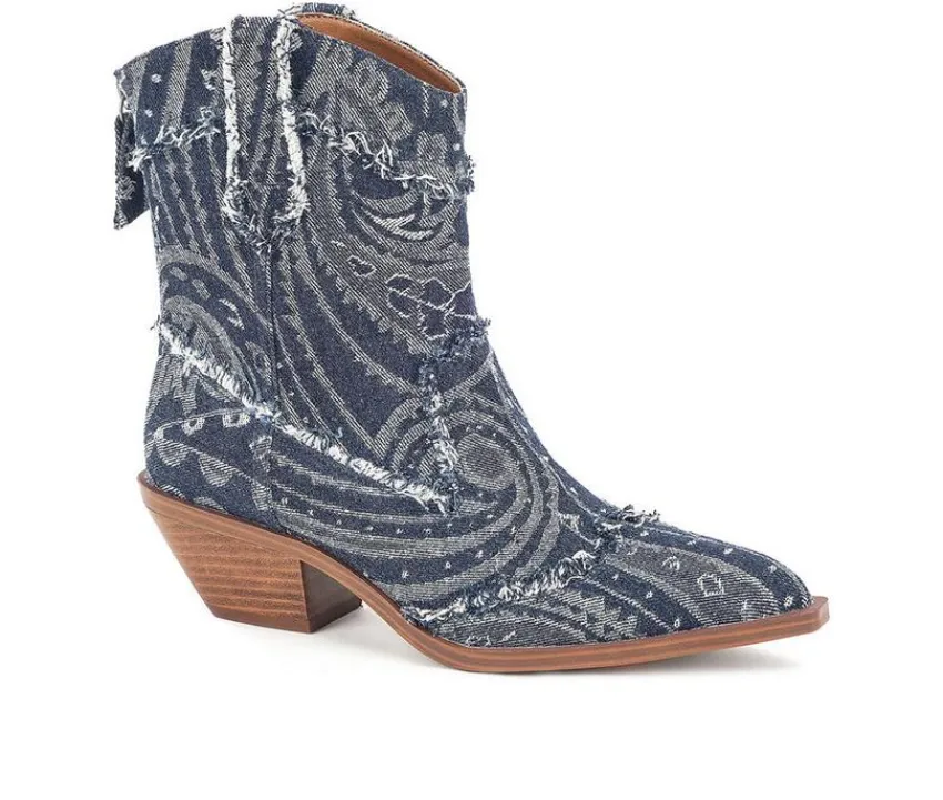 Women's Lavinia Western Boots|Yellow Box
