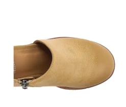 Women's Loredo D'Orsay Platform Clogs|Yellow Box New