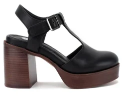 Yellow Box Clogs & Mules>Women's Lubbock Maryjane Platform Clog