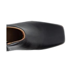 Women's Maora Low Calf Heeled Booties|Yellow Box Sale