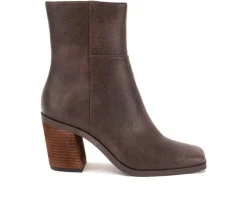 Yellow Box Dress>Women's Maora Low Calf Heeled Booties