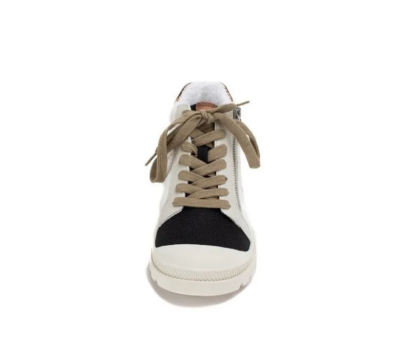 Women's Parrott High Top Fashion Sneakers|Yellow Box Outlet