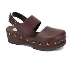 Women's Renavi Mary Jane Clogs|Yellow Box Clearance