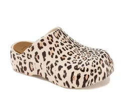 Women's Zippy Platform Clogs|Yellow Box Online