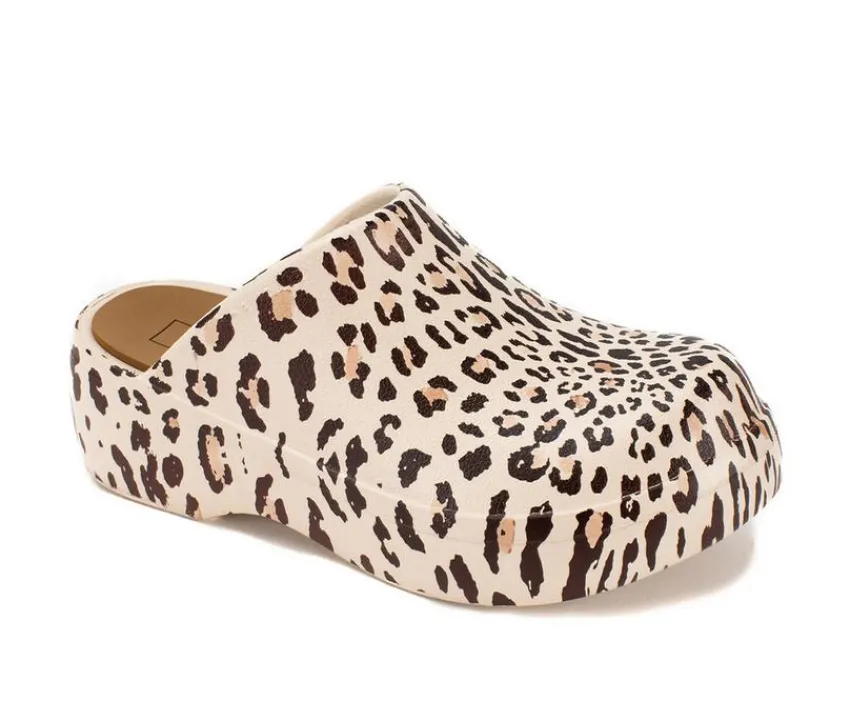 Women's Zippy Platform Clogs|Yellow Box Online