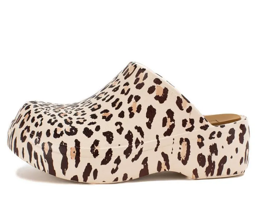 Women's Zippy Platform Clogs|Yellow Box Online