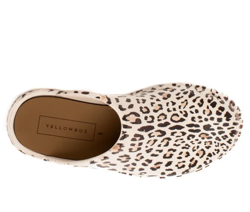 Women's Zippy Platform Clogs|Yellow Box Online