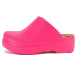 Women's Zippy Platform Clogs|Yellow Box New