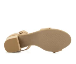 Women's Cake Heeled Sandals|Y-Not Outlet