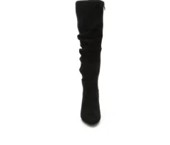 Women's Compassion Ruched Knee High Boots|Y-Not Sale