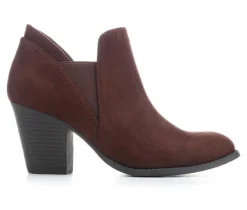 Women's Deluxe Heeled Booties|Y-Not Hot
