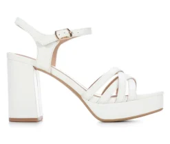 Women's Loona-S Block Heels|Y-Not Outlet