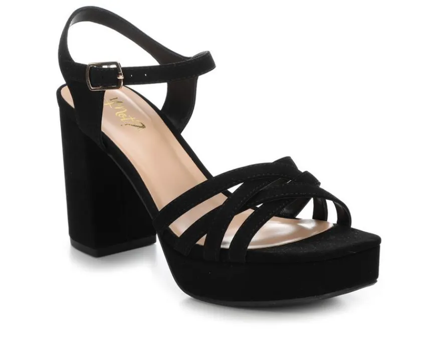 Women's Loona-S Block Heels|Y-Not Online